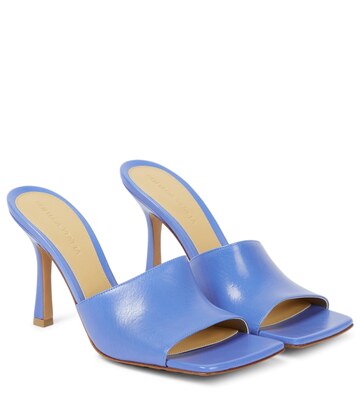 Bottega Veneta Stretch leather sandals in blue