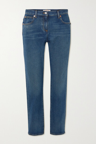 Valentino - Mid-rise Skinny Jeans - Blue