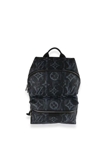 louis vuitton pre-owned discovery backpack - black;gray