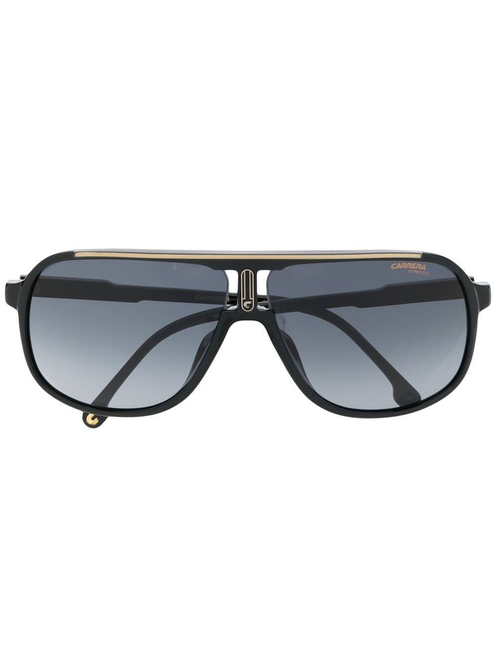 Carrera rectangular-frame sunglasses - Black