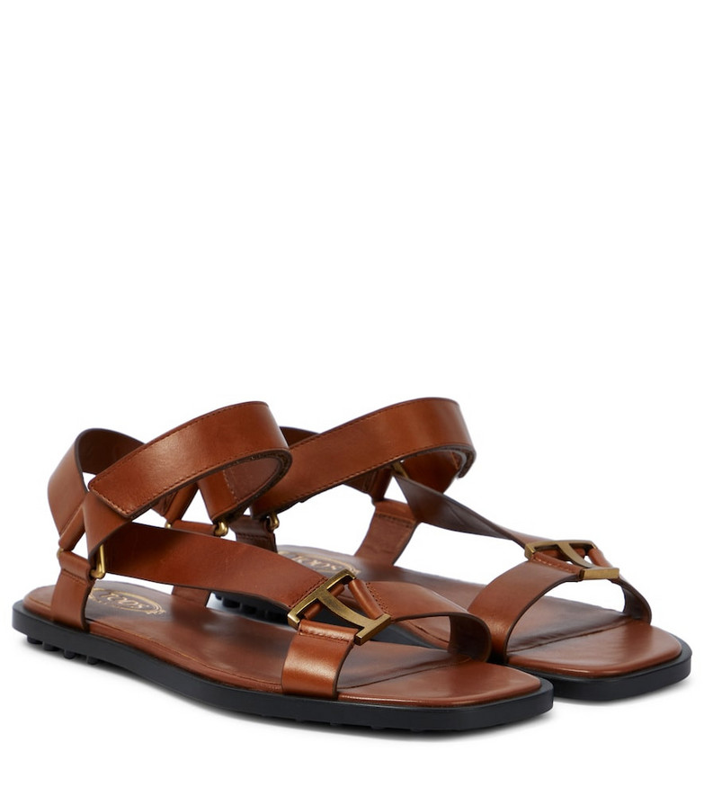 Tod's Leather sandals in brown