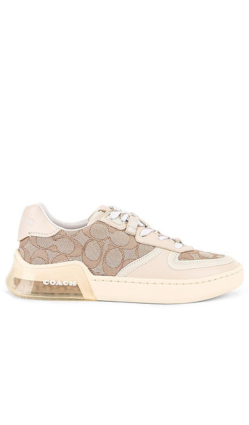 Coach Citysole Court Sneaker in Taupe in stone
