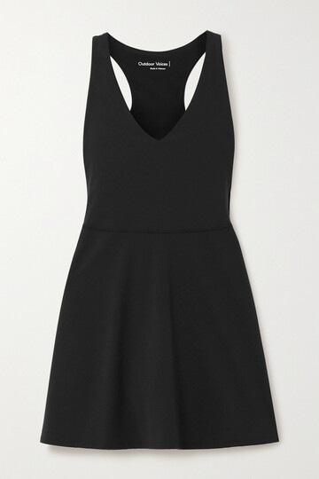 outdoor voices - the volley superform tennis dress - black