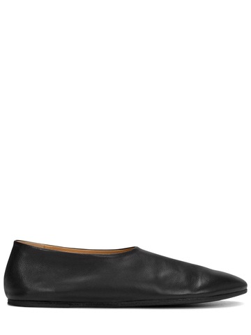 marsell coltellaccio leather loafers in black