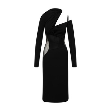 Nensi Dojaka Midi dress in black