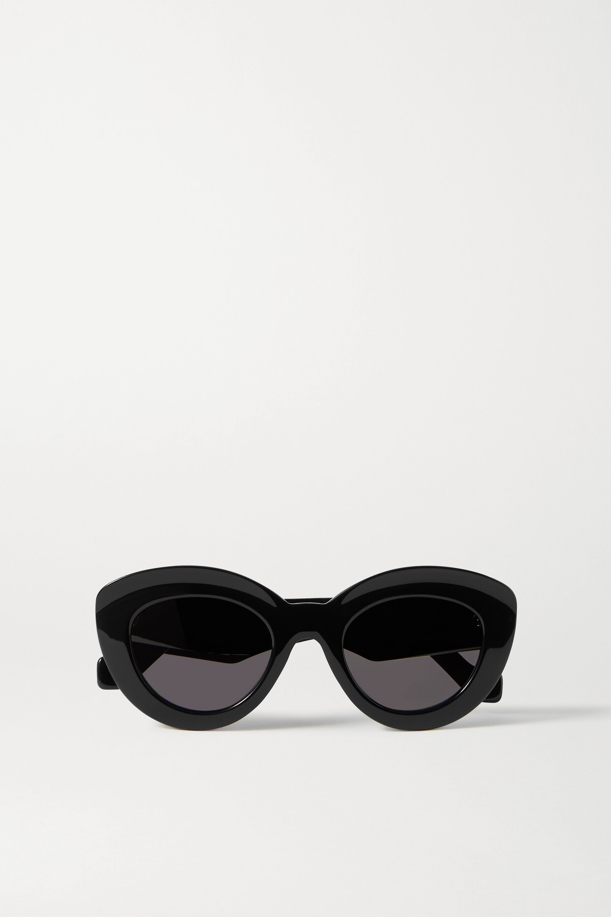 Loewe - Cat-eye Acetate Sunglasses - Black