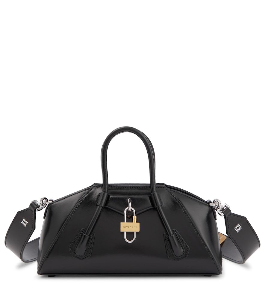 Givenchy Antigona Mini leather shoulder bag in black