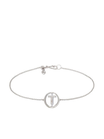 Annoushka Initial T bracelet in silver