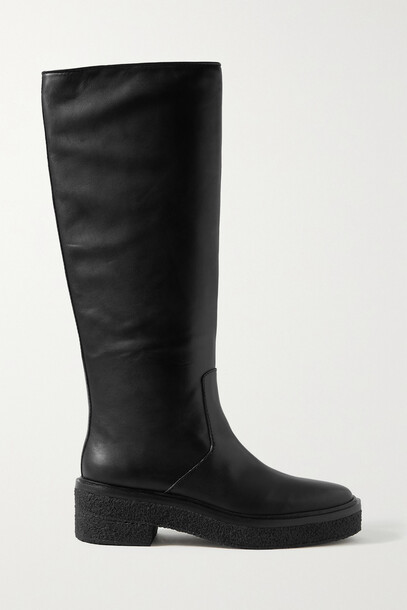 Loeffler Randall - Collins Leather Knee Boots - Black