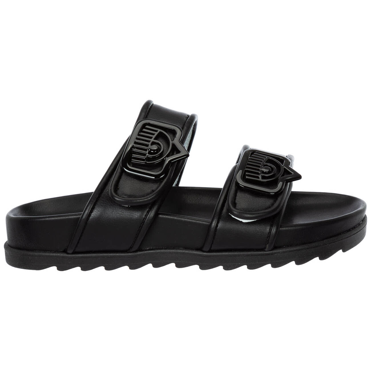 Chiara Ferragni Eyelike Sandals in black