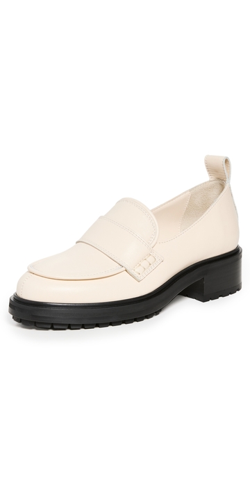 aeyde ruth loafers creamy 36