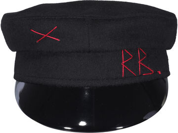Ruslan Baginskiy Baker Boy Hat in black