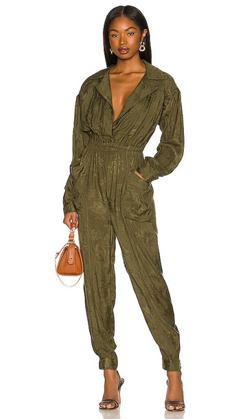Tularosa Marley Jumpsuit in Olive in green
