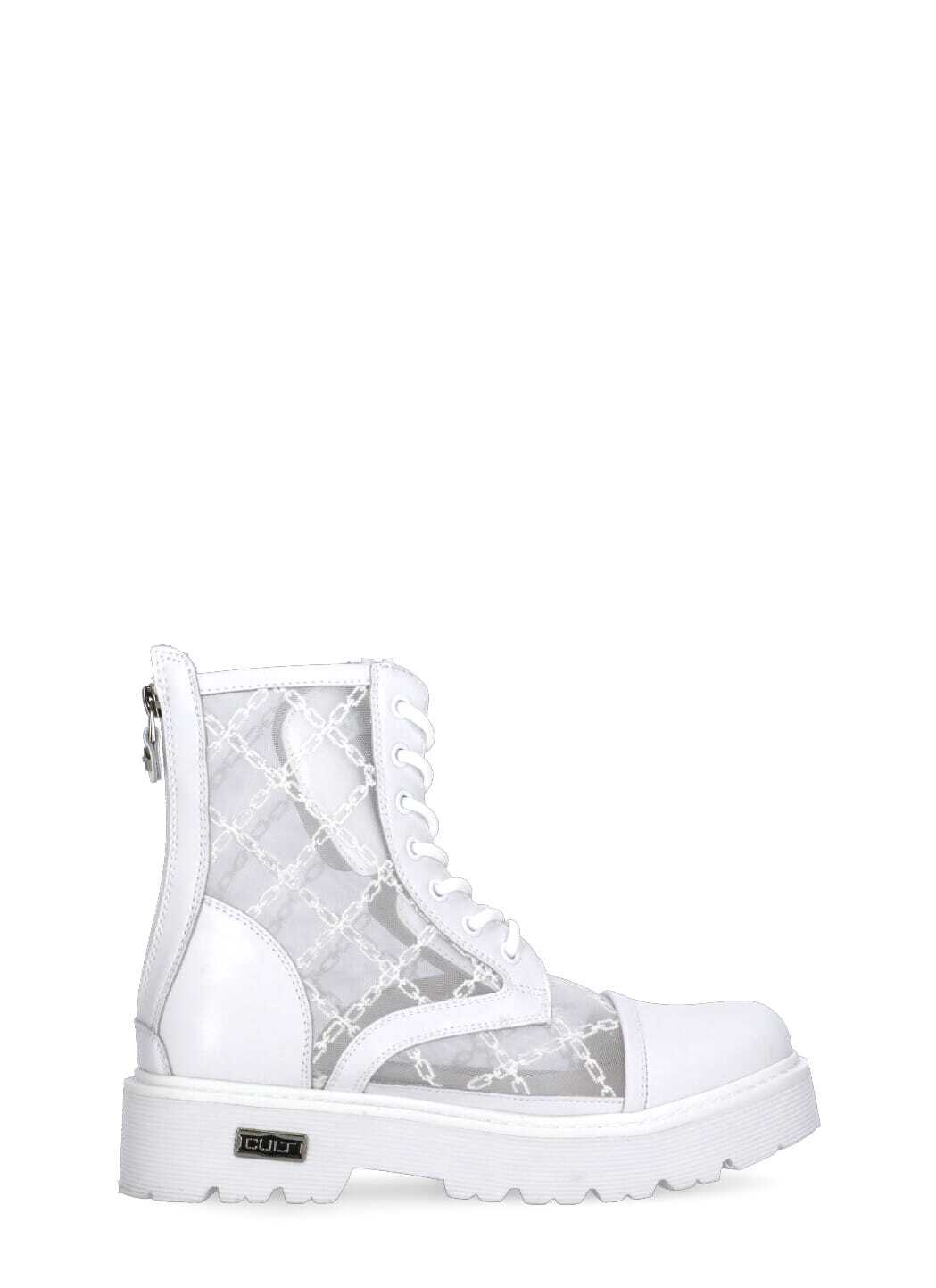 Cult Slash 3403 Boots in white