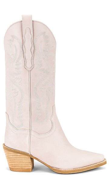 Jeffrey Campbell Dagget Boot in Cream in natural