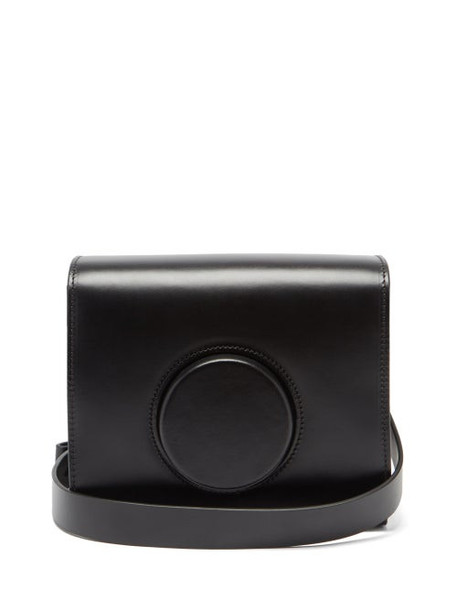 Lemaire - Camera Small Leather Cross-body Bag - Womens - Black