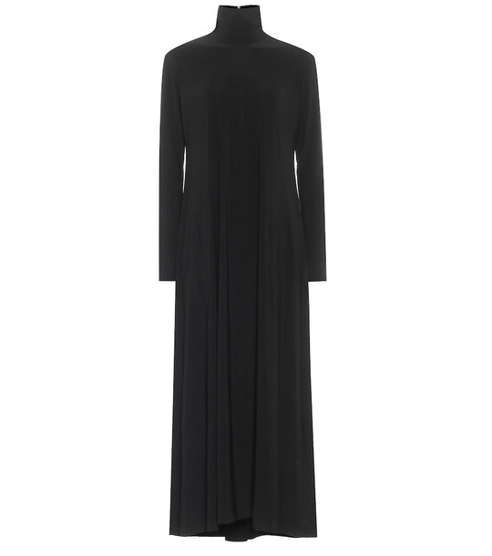 Norma Kamali Stretch-jersey maxi dress in black - Wheretoget