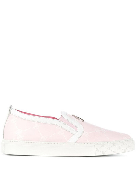 Blumarine slip-on sneakers in pink