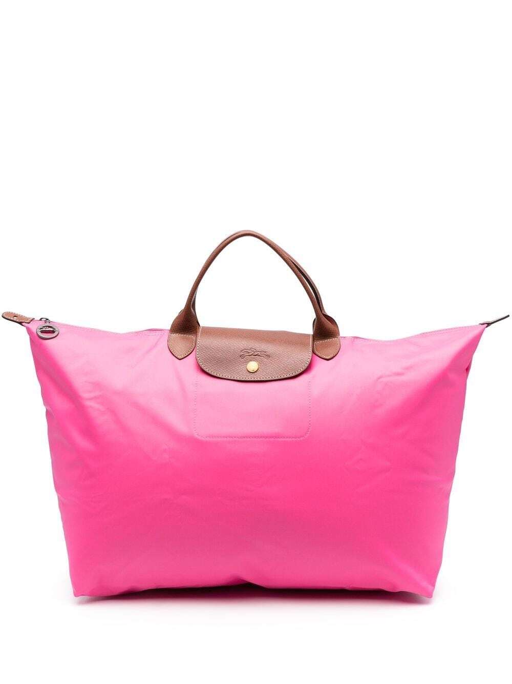 Longchamp large Le Pliage travel bag - Pink
