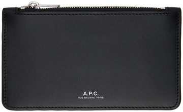 a.p.c. a.p.c. black walter wallet