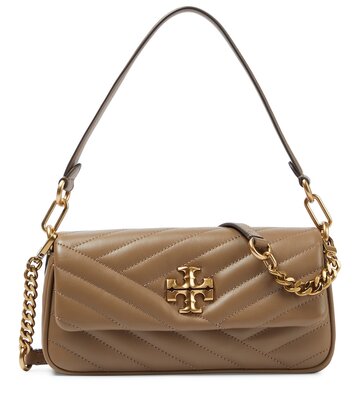 Tory Burch Kira Flap Small leather shoulder bag in neutrals