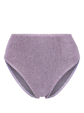 bond-eye palmer waffle-knit bikini bottom - purple