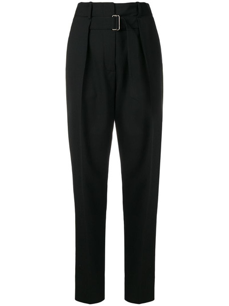 Givenchy pleated high-rise trousers in black