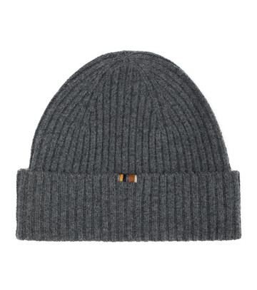Extreme Cashmere NÂ° 211 Ami ribbed-knit beanie in grey
