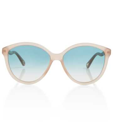 Chloé Zelie cat-eye sunglasses in beige
