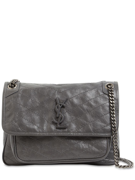 SAINT LAURENT Medium Niki Monogram Leather Bag