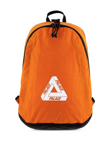 Palace logo print backpack in black