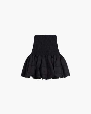Inasami Joki Linen Mini Skirt in black