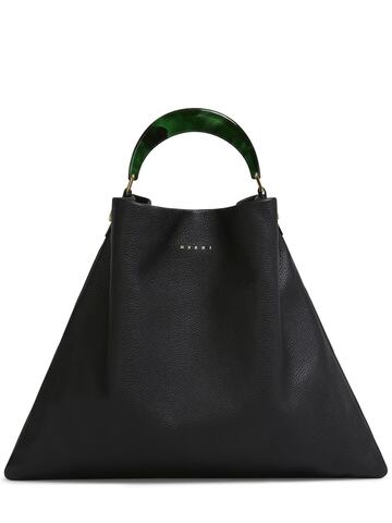 MARNI Medium Venice Hobo Bag in black