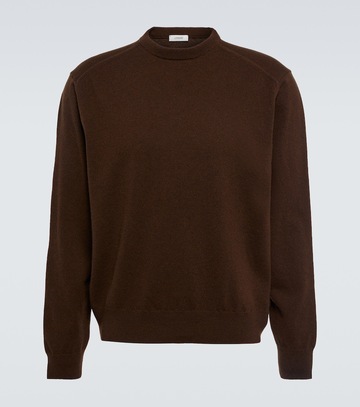 lemaire wool sweater in brown