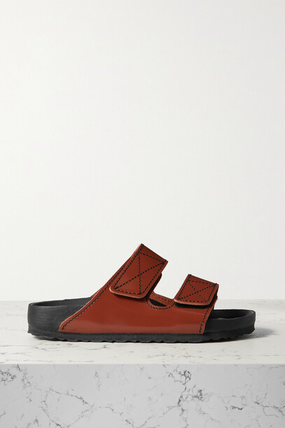 Proenza Schouler - + Birkenstock Arizona Patent-leather Sandals - Red