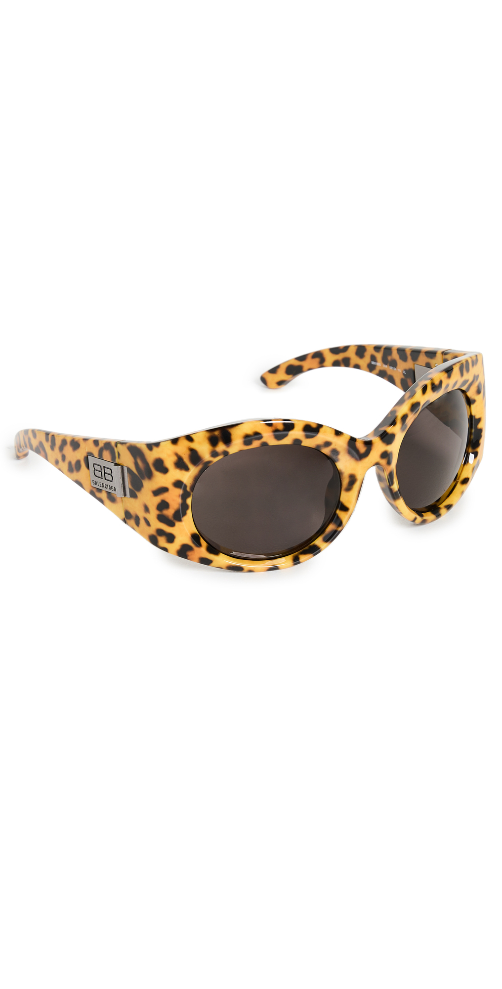 Balenciaga Bold Sunglasses in leopard