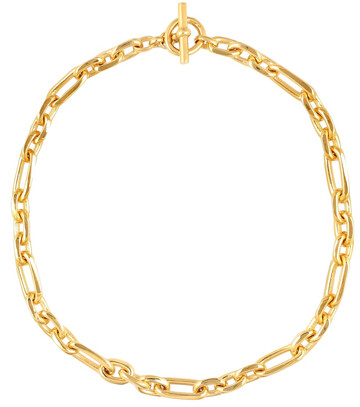 Tilly Sveaas 18kt gold-plated watch chain necklace