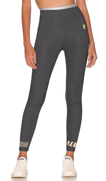 P.E Nation Reaction Legging in Grey in charcoal