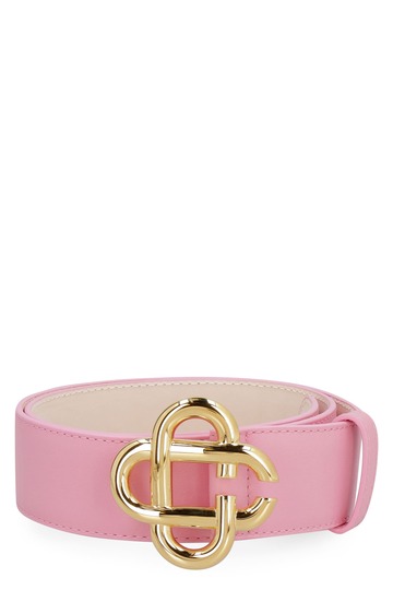 Casablanca Leather Belt in pink