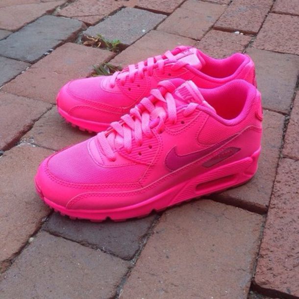 pink nike shoes women