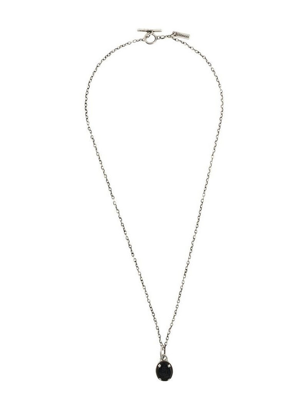 Henson engraved necklace in grey