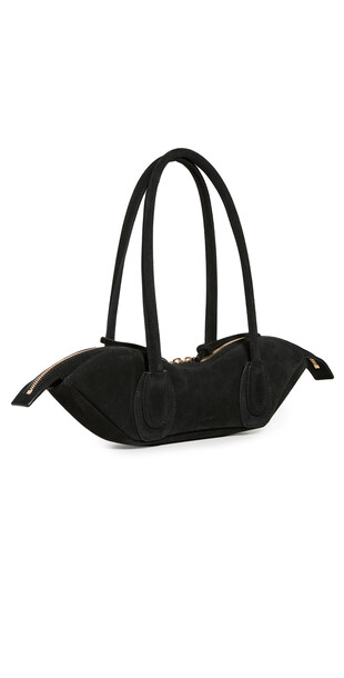 S.Joon Mini Arc Shoulder Bag in black