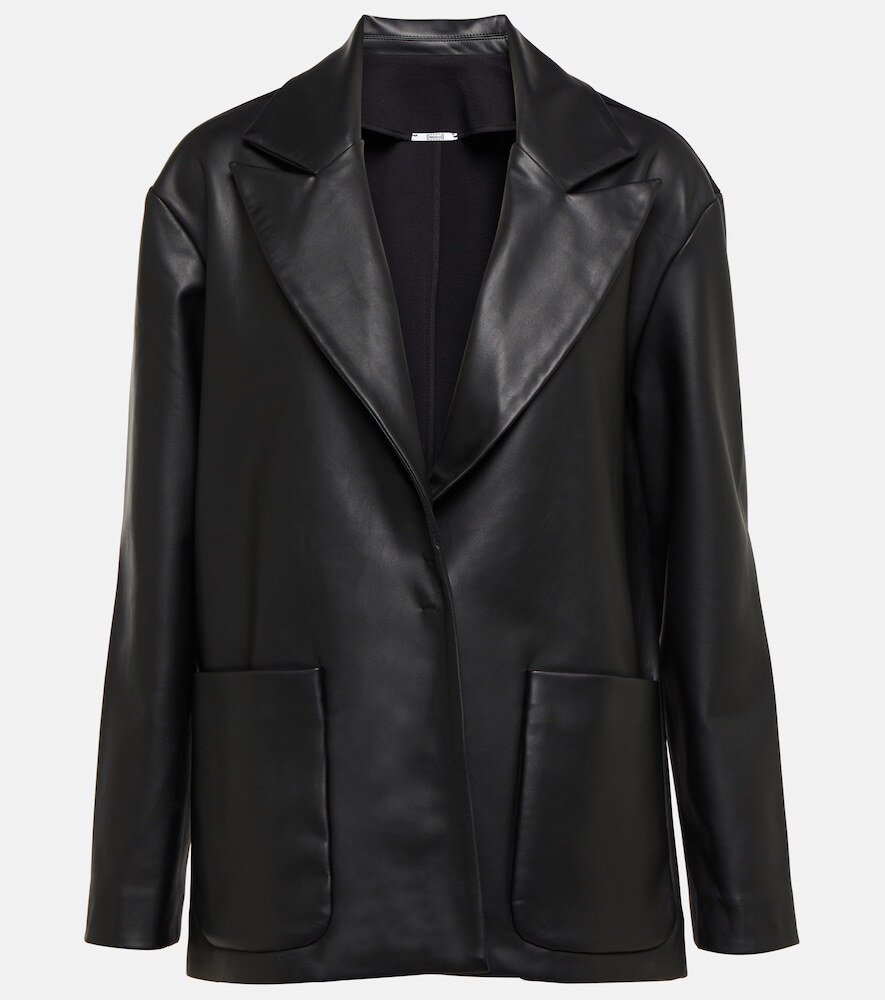 Wolford Faux leather jacket in black