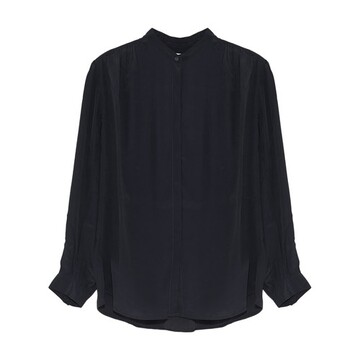 Yves Salomon Oversized silk crêpe blouse