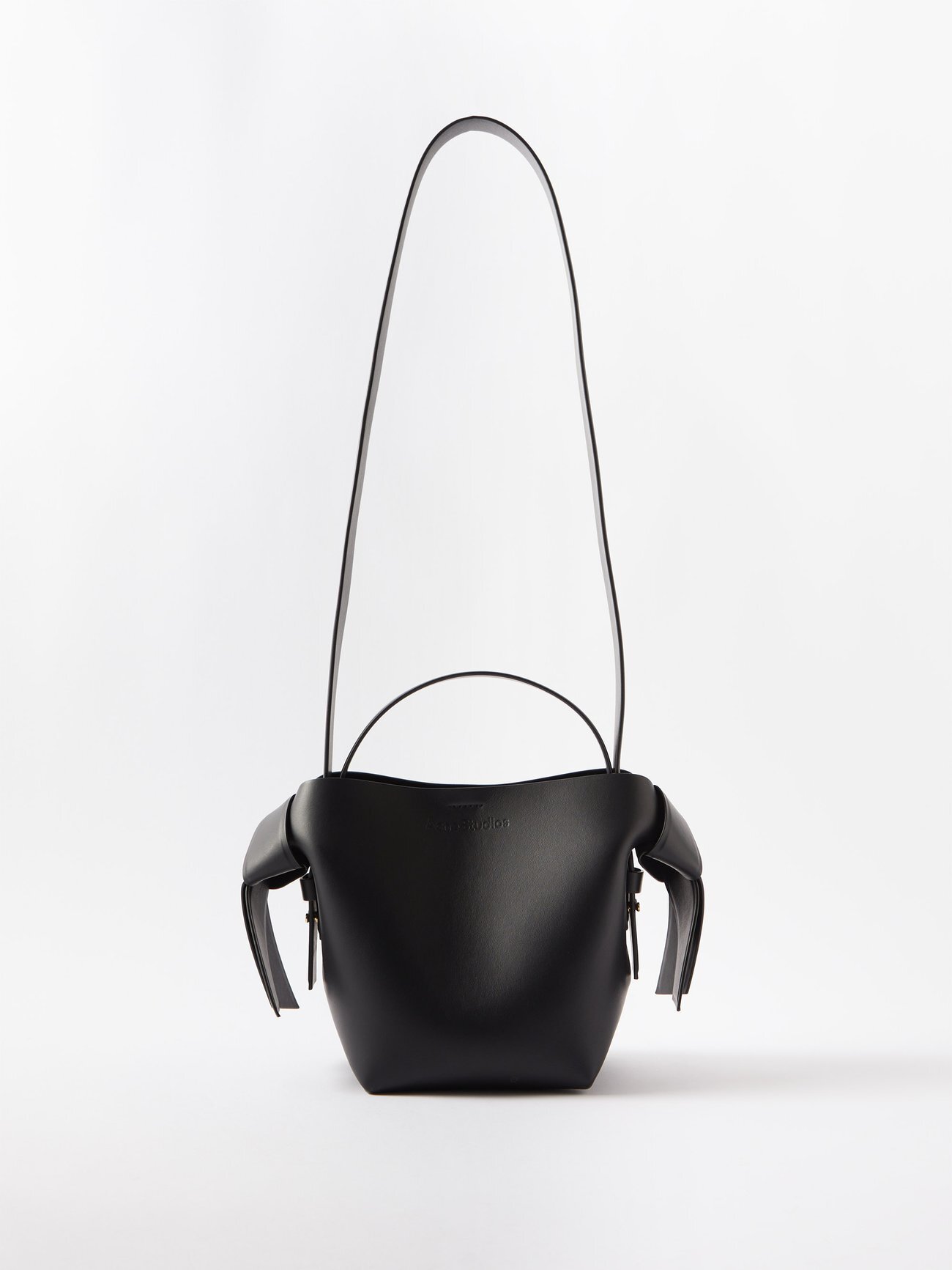 Acne Studios - Musubi Mini Leather Cross-body Bag - Womens - Black