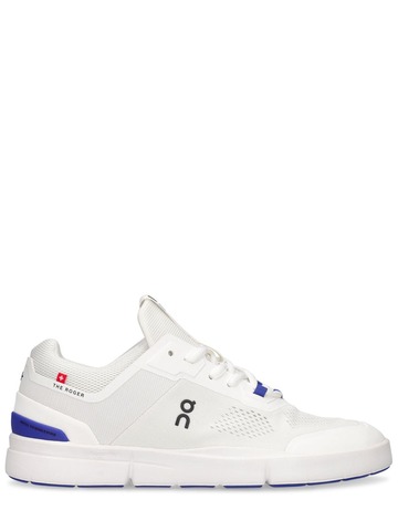 on the roger spin sneakers in white