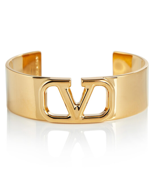 Valentino VLOGO cuff bracelet in gold
