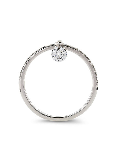 Raphaele Canot 18kt white gold Set Free diamond ring - Silver