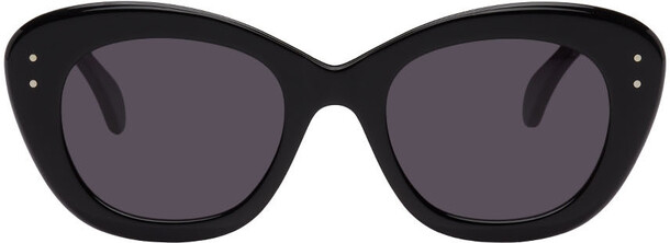 ALAÏA Black Stud Cat Eye Sunglasses