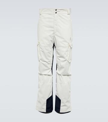 brunello cucinelli mountain ski pants in white